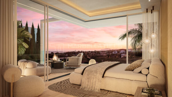 Amplia villa de 5 dormitorios con vistas panorámicas en Valdeolletas, Marbella