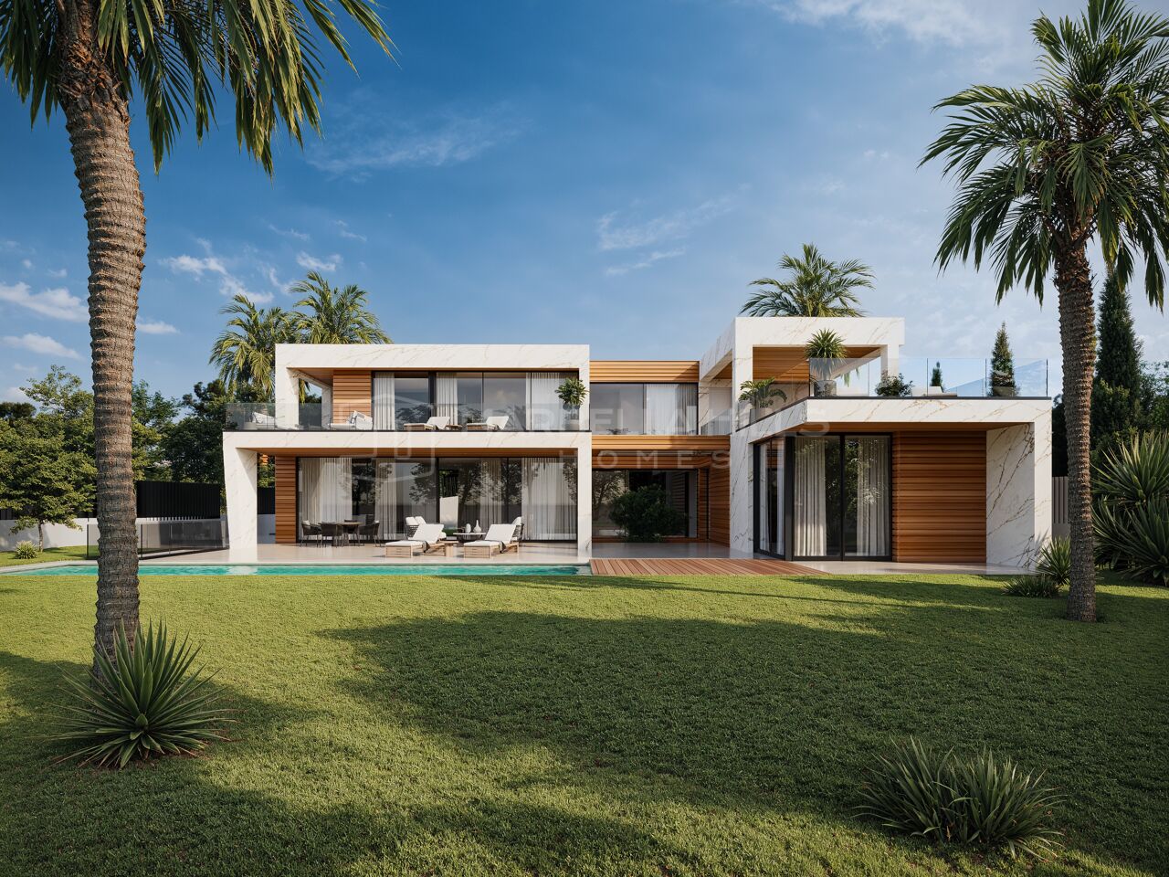 Exklusive Zeitgenössische Luxusvilla im Bau in Nueva Andalucía, Marbella