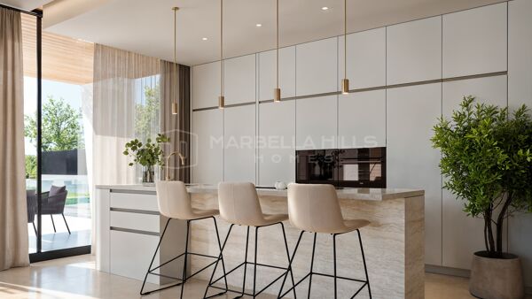 Exceptional Contemporary Luxury Villa Under Construction in Nueva Andalucía, Marbella