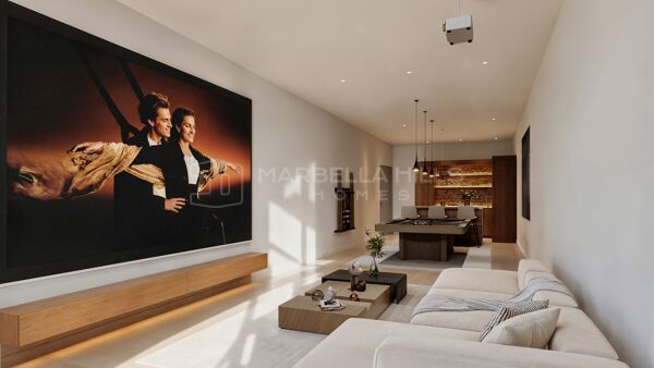 Exceptional Contemporary Luxury Villa Under Construction in Nueva Andalucía, Marbella