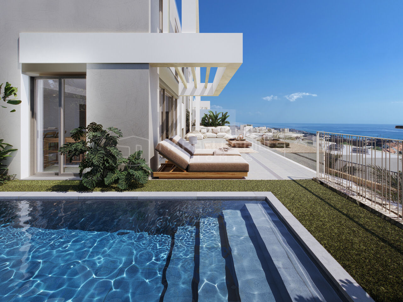Propriétés contemporaines de luxe à vendre à Calanova, Mijas Costa