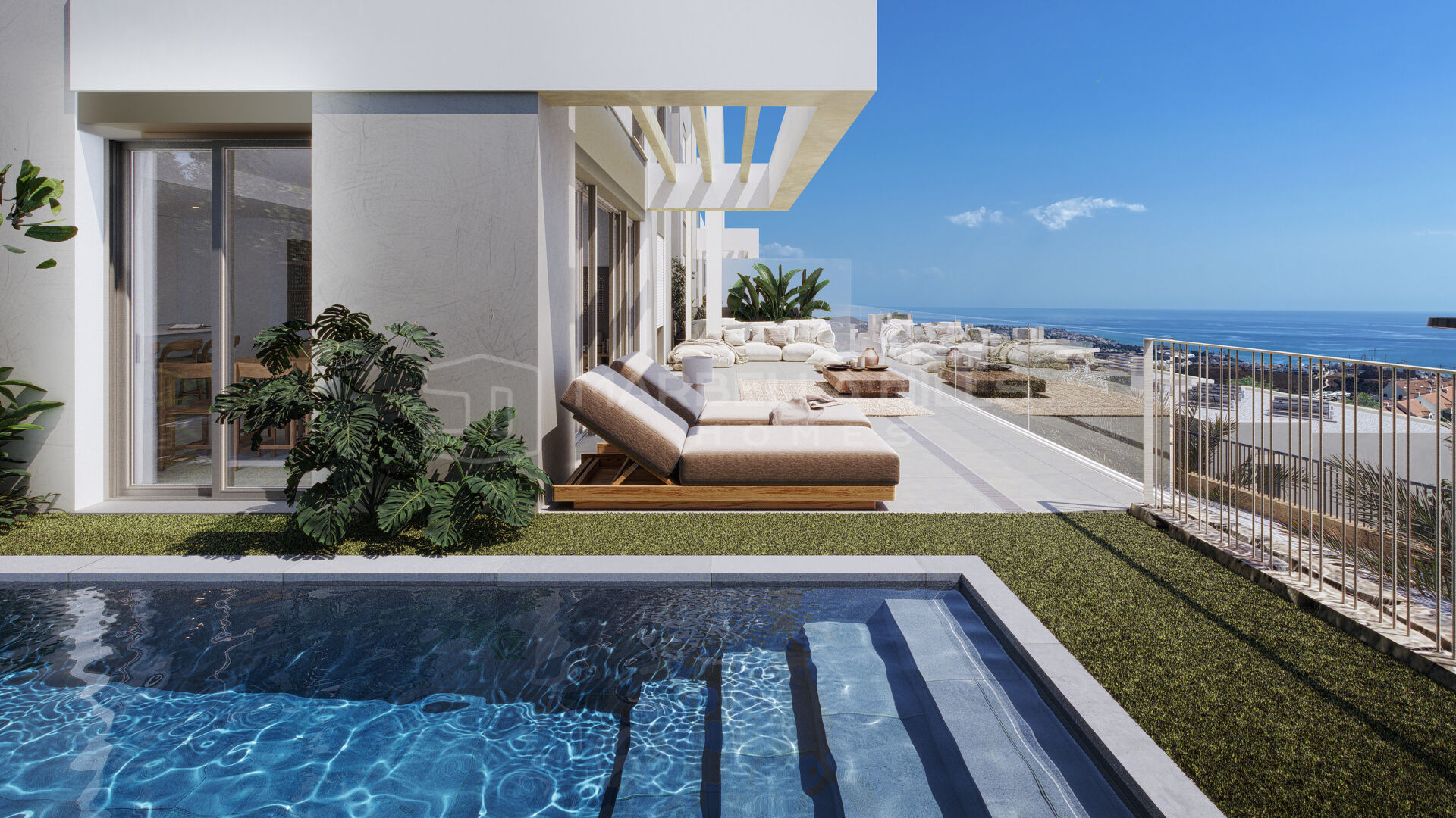 Propriétés contemporaines de luxe à vendre à Calanova, Mijas Costa
