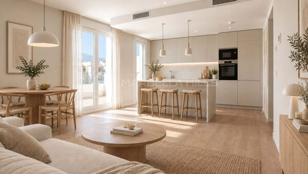 Brand New 4 Bedroom Penthouse for Sale in La Campana, Nueva Andalucía with Panoramic Sea Views