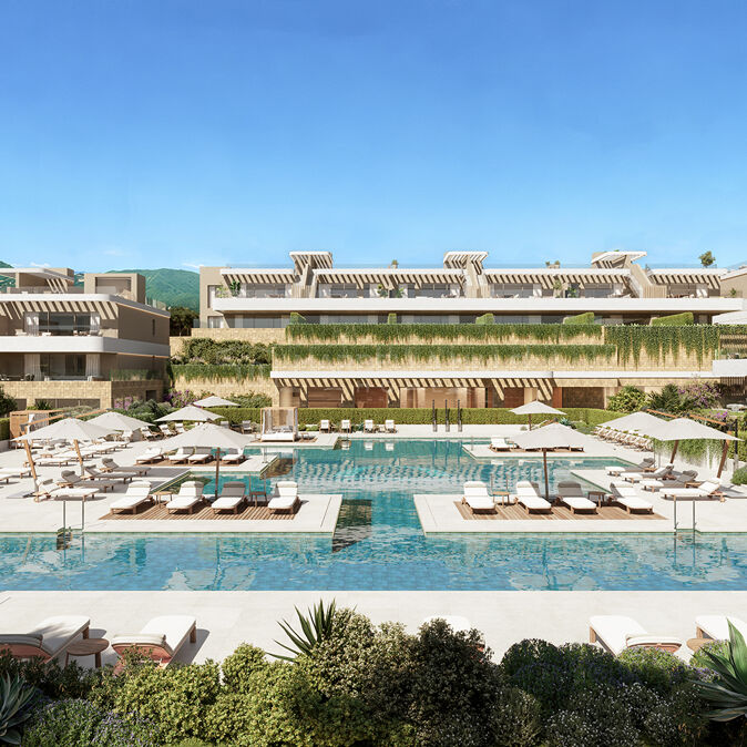Contemporary 2-Bedroom Apartment in a New Resort-Style Development in Estepona