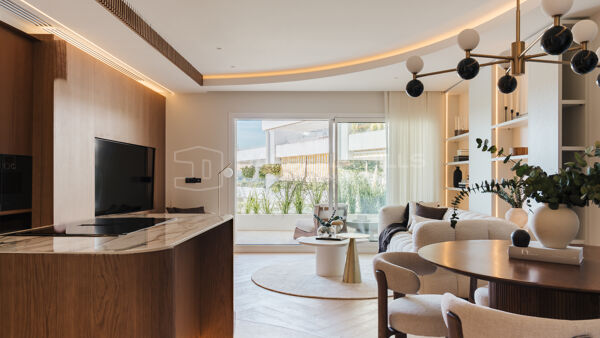 Renovated Apartment for Sale on Marbella’s Golden Mile in Las Terrazas de Las Lomas del Marbella Club