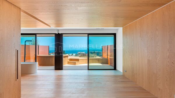 Appartement contemporain à vendre à El Higuerón, Fuengirola, avec vue sur la mer