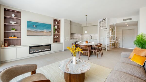 Penthouse rénové à vendre à El Presidente, Estepona