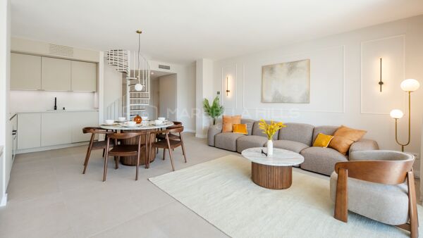 Penthouse rénové à vendre à El Presidente, Estepona
