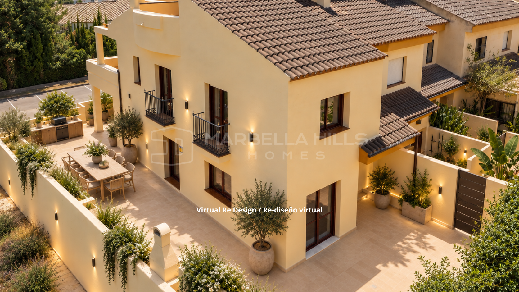 Maison de ville d’angle à vendre à Nagüeles, Golden Mile de Marbella, avec vue mer