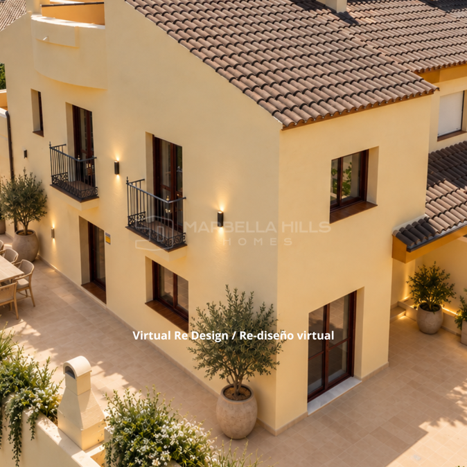 Maison de ville d’angle à vendre à Nagüeles, Golden Mile de Marbella, avec vue mer