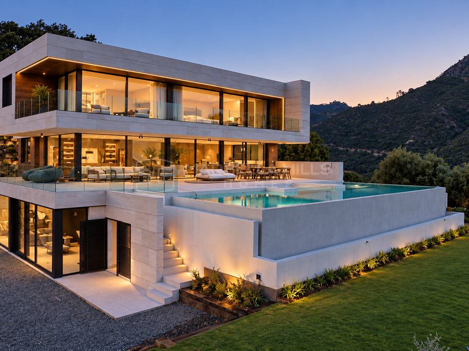 Neue moderne Villa zum Verkauf in Monte Mayor, Benahavís