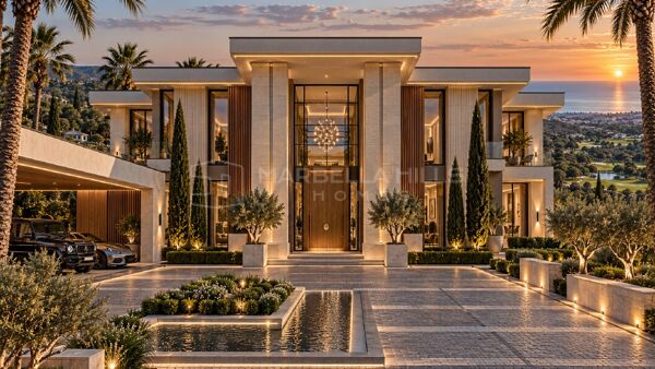 Villa à vendre à Marbella Club Golf Resort, Benahavís, avec vue panoramique sur le golf