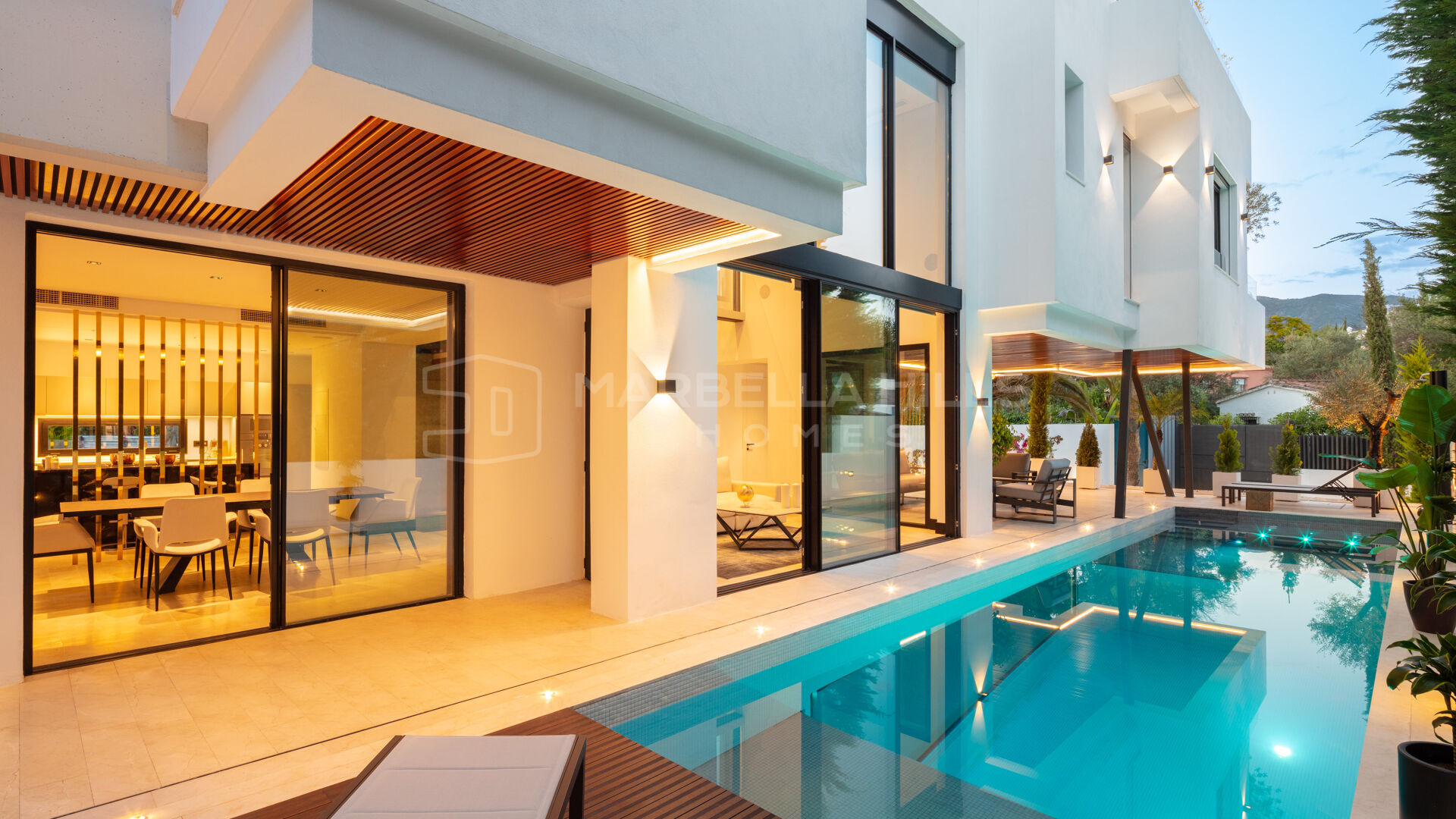 Villa Cypress – Contemporary Beachside Villa for Sale in Casablanca Beach, Marbella Golden Mile
