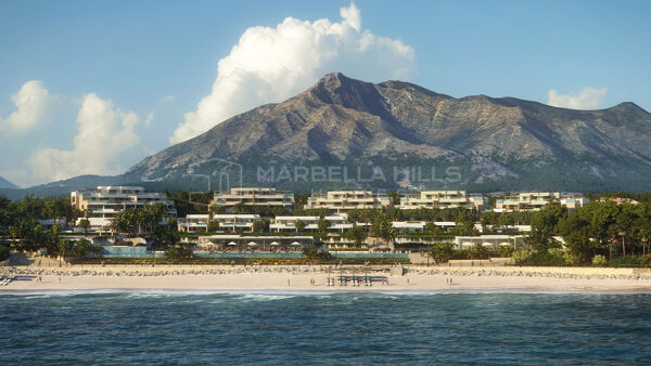 Luxusapartments in erster Strandlinie zum Verkauf in UNO Marbella an der Goldenen Meile