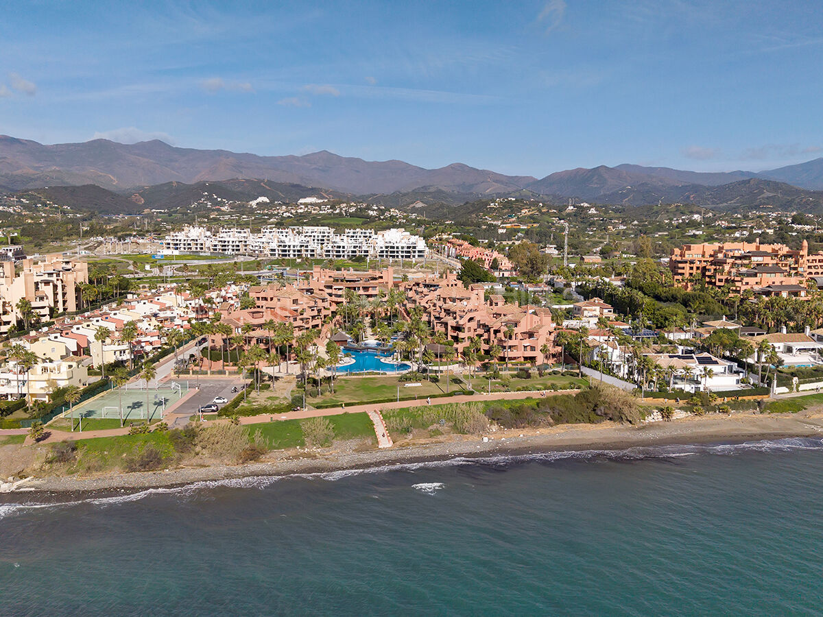 Beachfront Garden Apartment for Sale in Mar Azul, New Golden Mile, Estepona
