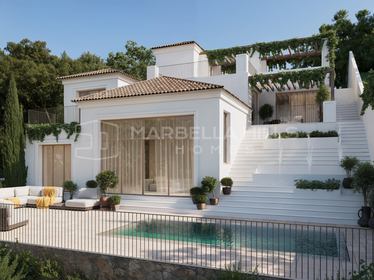 Luxuriöse Neubauvillen zum Verkauf in Elviria, Marbella Ost