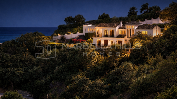 Villa andalouse avec vue sur la mer à Monte Mayor, Benahavís