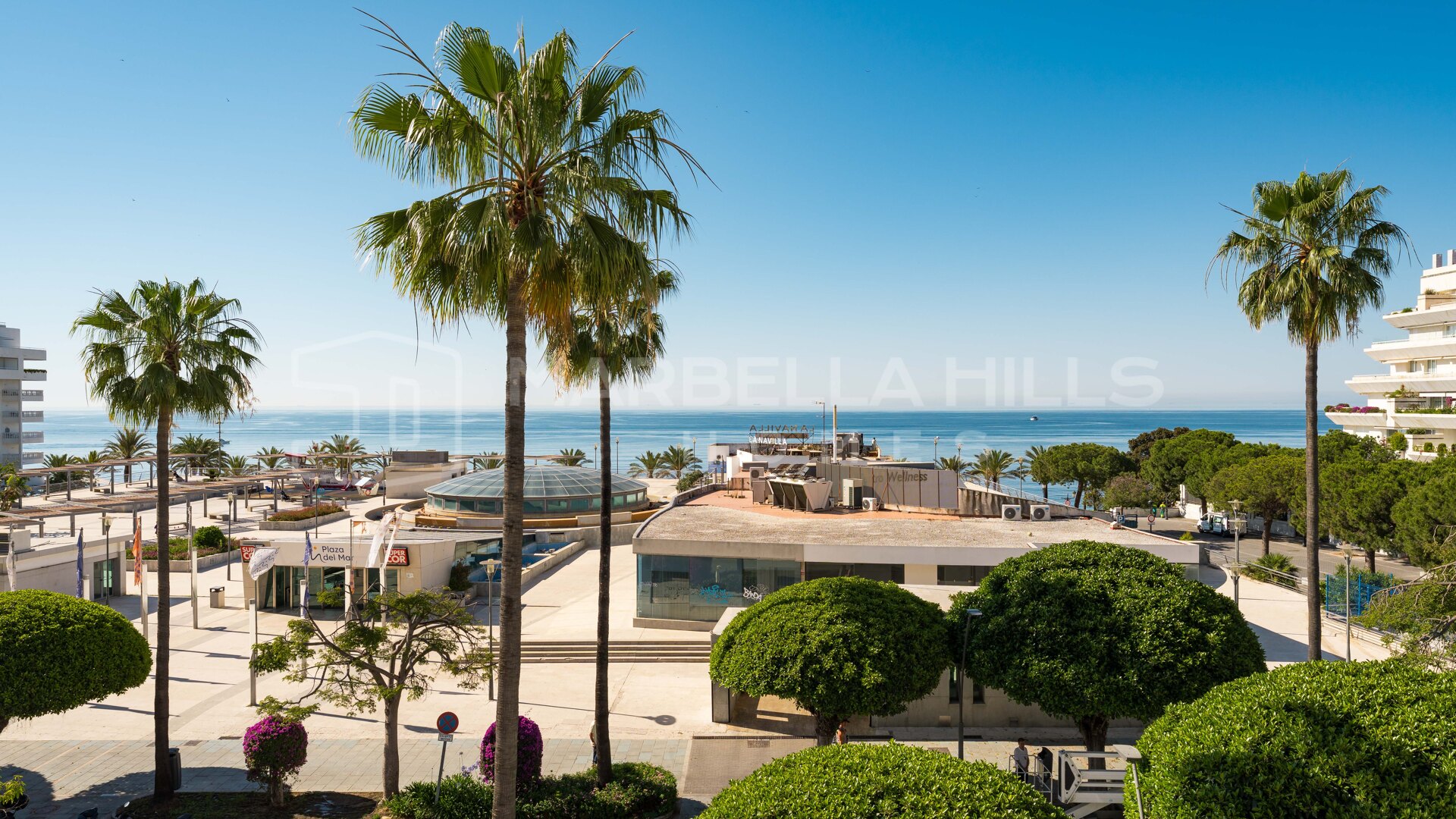 Luxuriöse Duplexwohnung zum Verkauf im Zentrum von Marbella mit Panoramablick auf das Meer