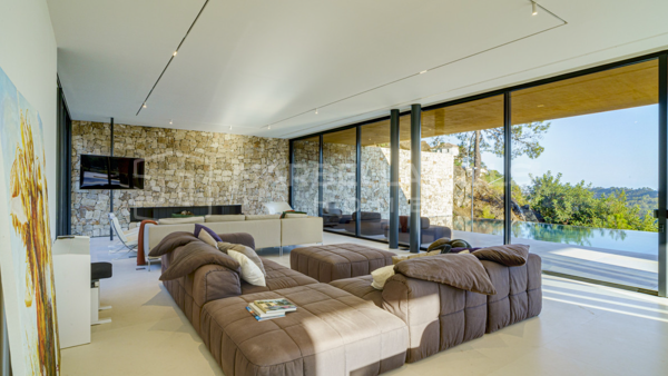 Moderne Luxusvilla in Monte Mayor, Benahavís, mit Panorama-Meer- und Bergblick zu verkaufen