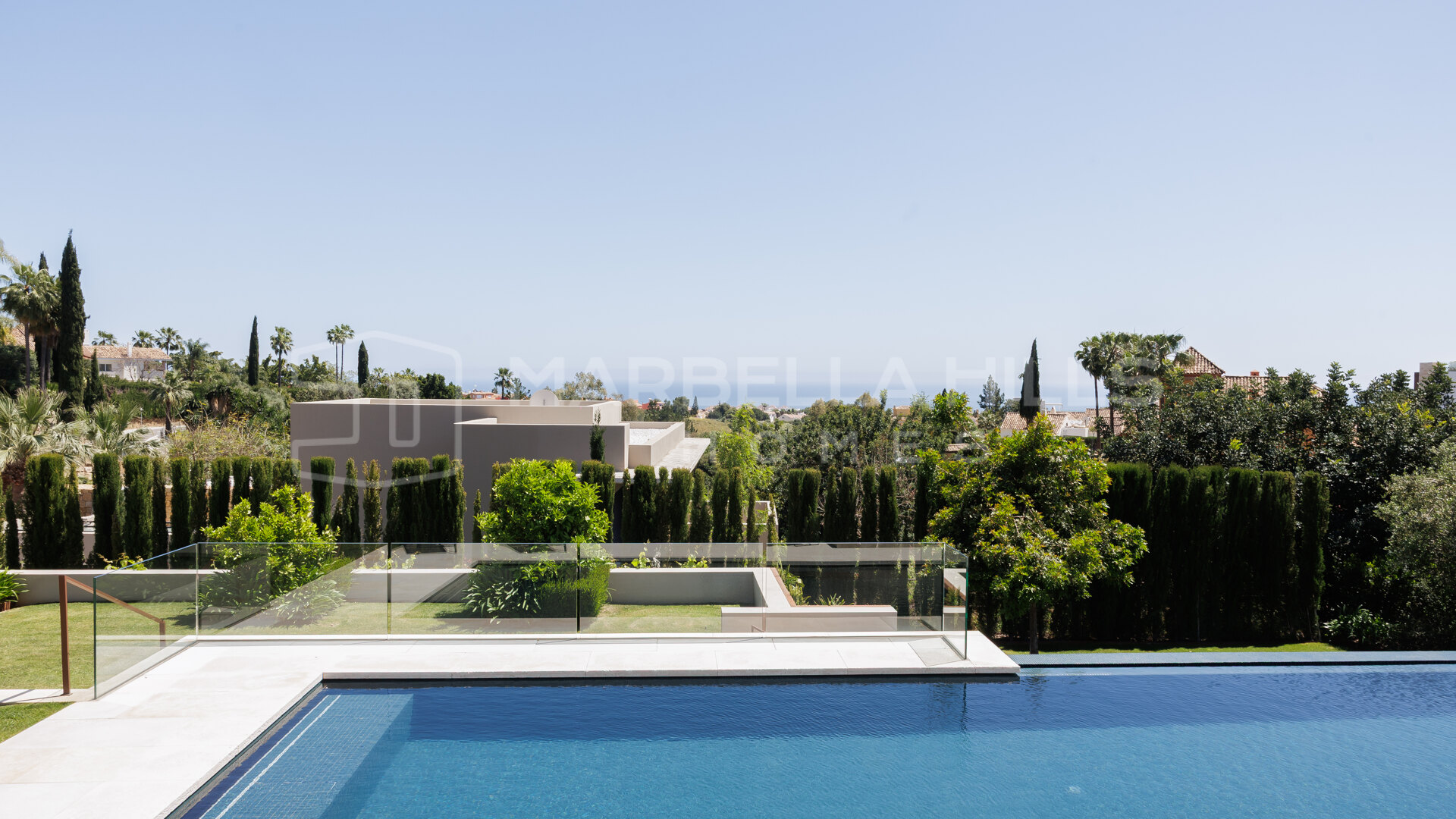 Villa de luxe à vendre à Cascada de Camoján, Marbella Golden Mile | Vue panoramique sur la mer