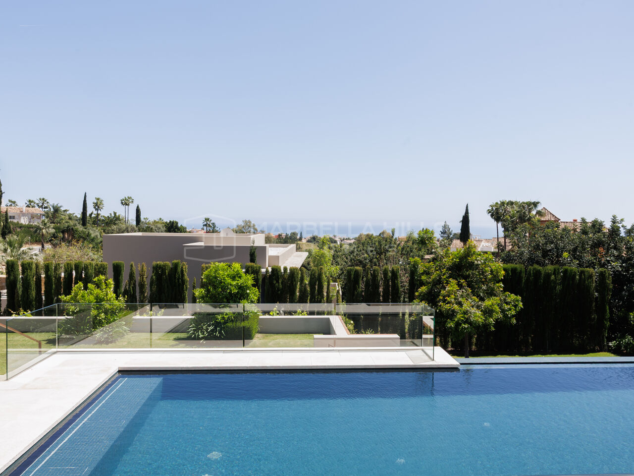 Villa de luxe à vendre à Cascada de Camoján, Marbella Golden Mile | Vue panoramique sur la mer