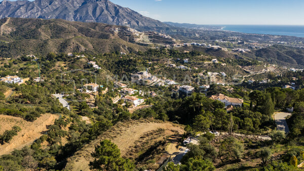 Luxury Plot with Approved Villa Project for Sale in La Zagaleta, Benahavís with Panoramic Sea Views
