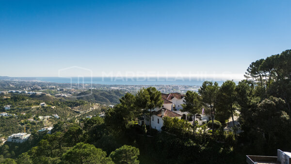 Luxury Plot with Approved Villa Project for Sale in La Zagaleta, Benahavís with Panoramic Sea Views