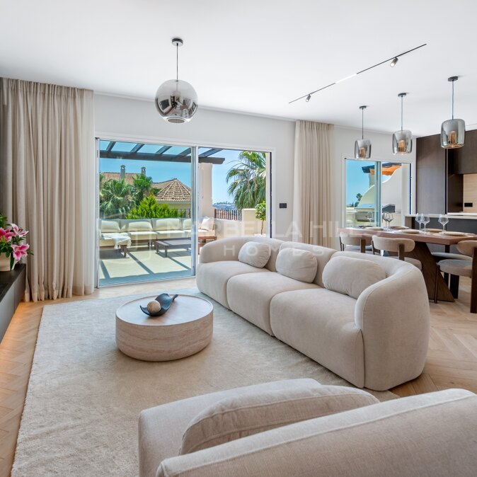 Luxury Duplex Penthouse for Sale in Aloha Hill Club, Nueva Andalucía | Sea Views & Resort Lifestyle