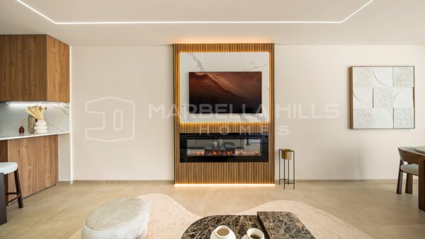 Appartement rénové de 3 chambres à vendre à Palacetes Los Belvederes, La Cerquilla, Nueva Andalucía