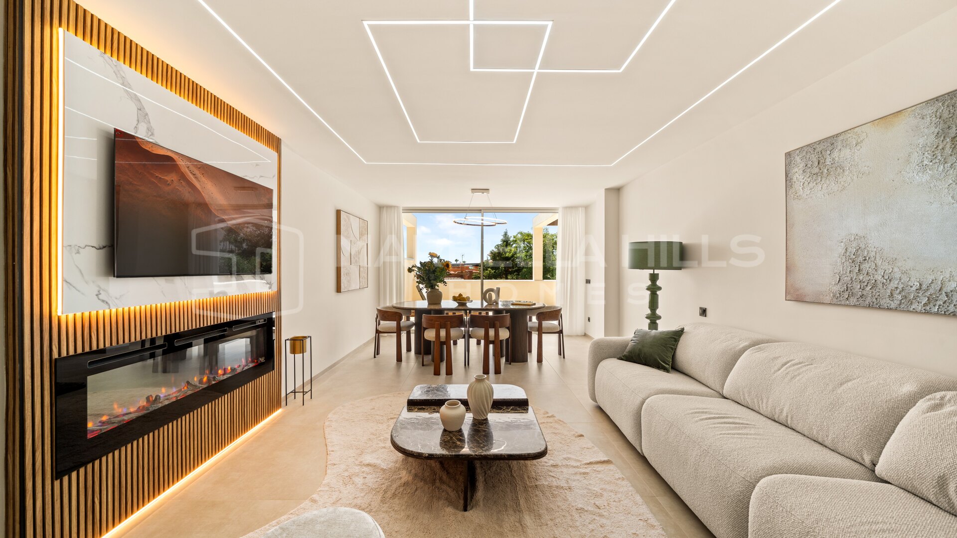 Appartement rénové de 3 chambres à vendre à Palacetes Los Belvederes, La Cerquilla, Nueva Andalucía