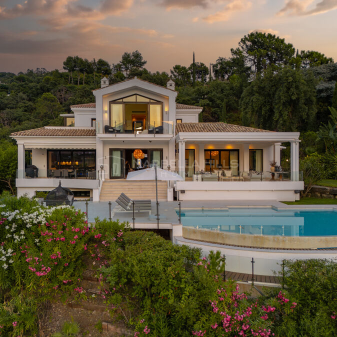Villa mediterránea de lujo en venta en La Zagaleta, Benahavís