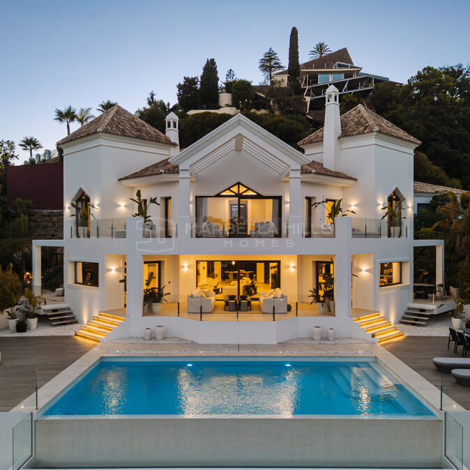 Villa contemporaine à vendre à El Herrojo, Benahavís