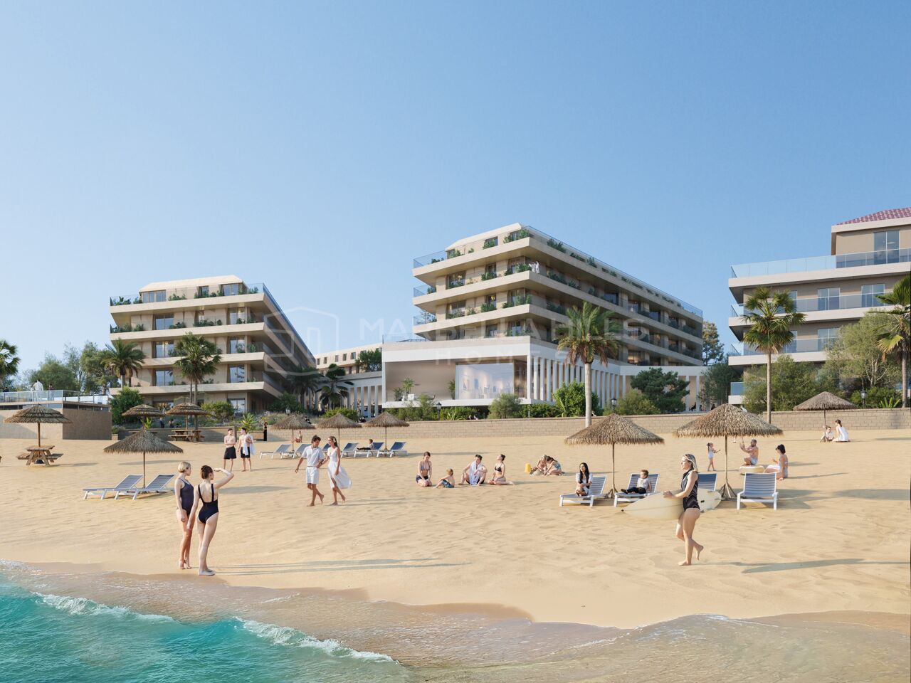 Appartements neufs en première ligne de plage à Manilva près de la Marina de La Duquesa