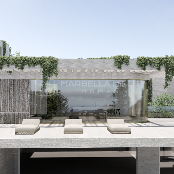 Luxury Villa Project for Sale in Monte Mayor Benahavís with Sea Views