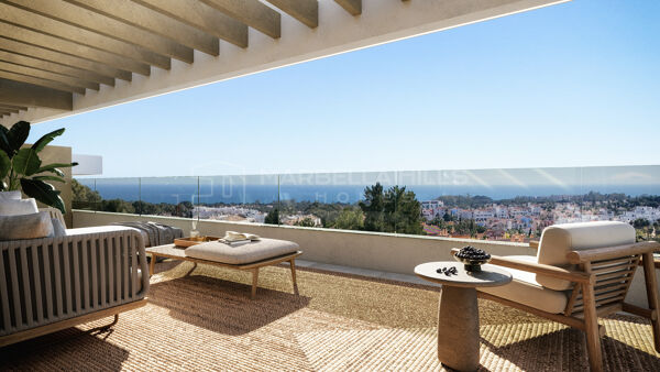 Zeitgemäße Mediterrane 3-Schlafzimmer-Residenzen mit Panoramablick an der Neuen Goldenen Meile – El Campanario