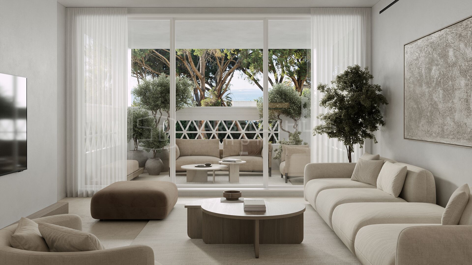Luxury Beachfront Apartment with Sea Views for Sale in Playas del Duque, Puerto Banús