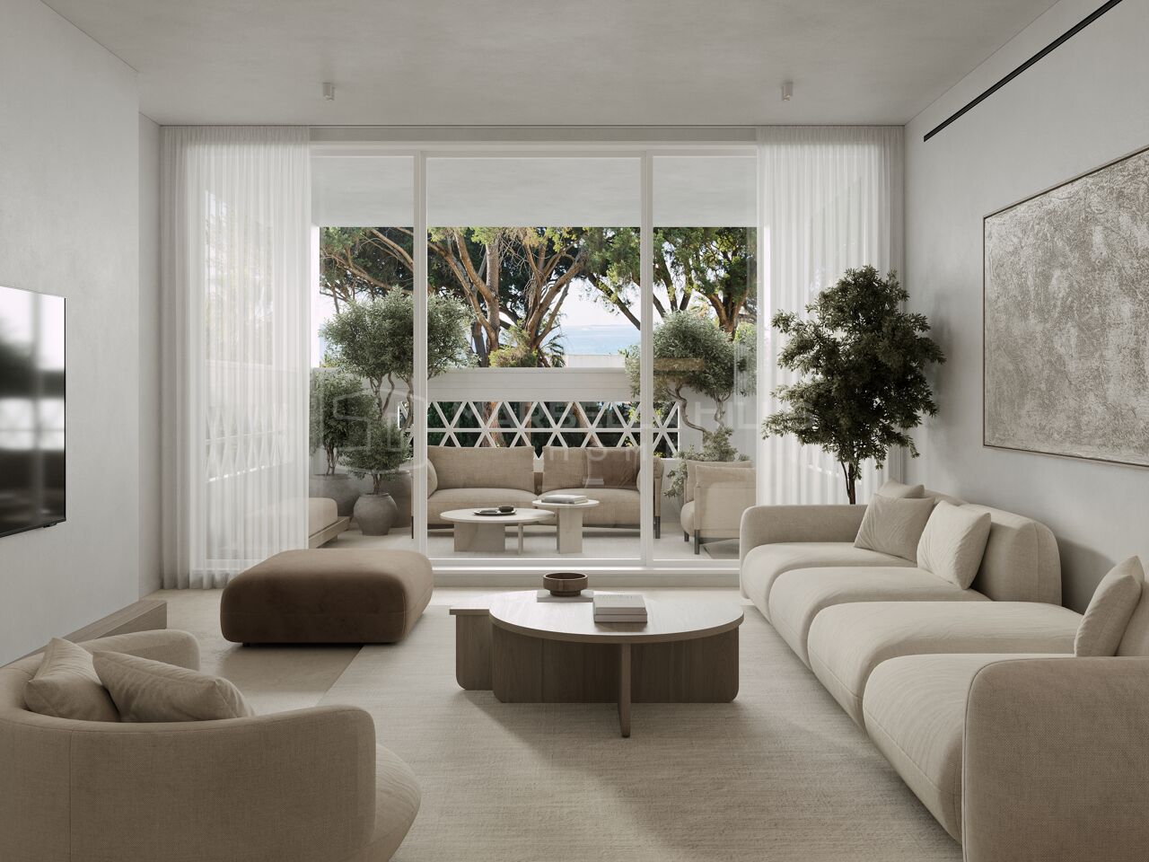 Luxury Beachfront Apartment with Sea Views for Sale in Playas del Duque, Puerto Banús