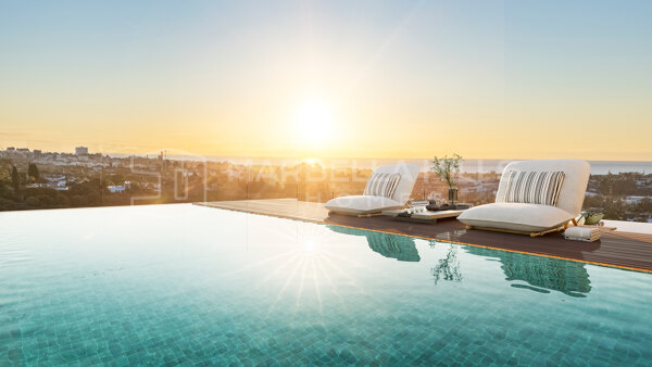 New Build 2 Bedroom Luxury Apartment with Large Basement and Panoramic Views in Benahavís