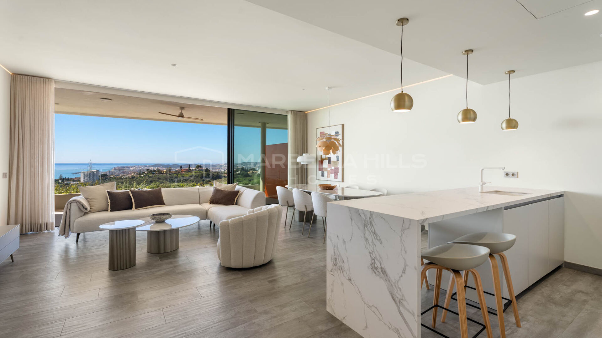 Propriété à vendre à El Higuerón Fuengirola – Appartement de luxe 3 chambres avec vue mer