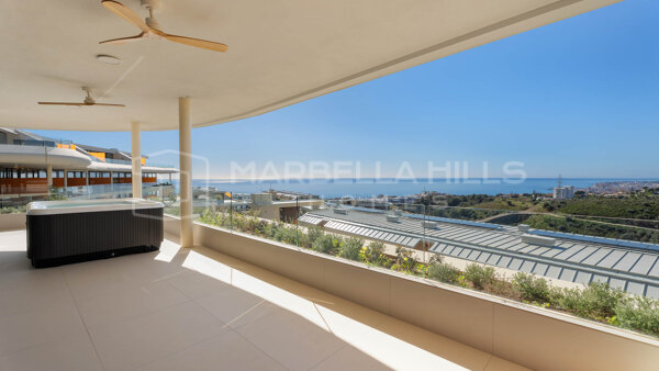 Propriété à vendre à El Higuerón Fuengirola – Appartement de luxe 3 chambres avec vue mer