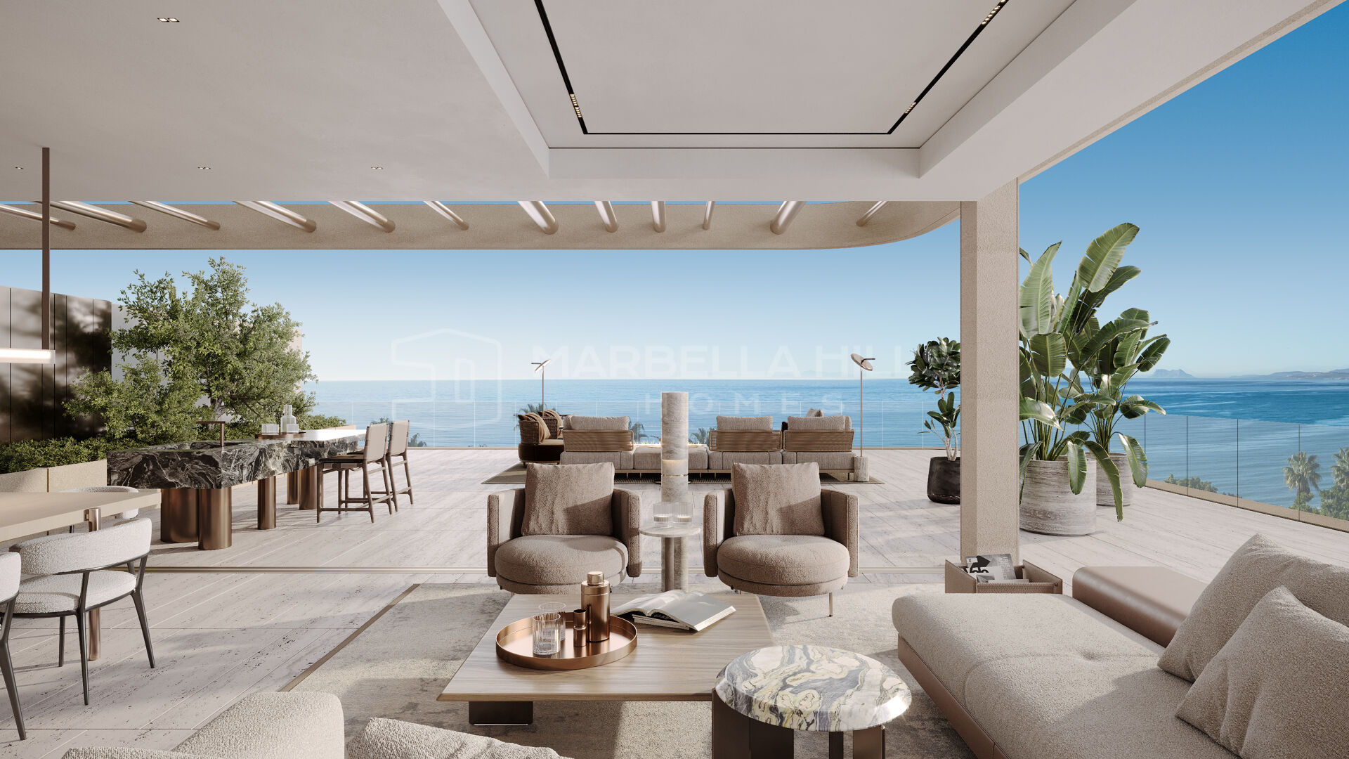 Brand New Beachfront Penthouses for Sale in Estepona | Costa del Sol