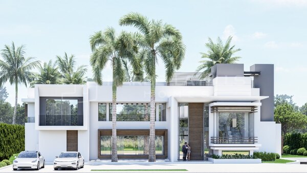 New Build Villa for Sale in Guadalmina Baja Marbella Near Beach and Golf