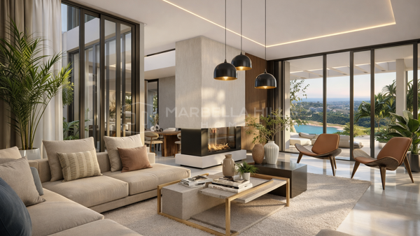 Luxusvilla mit 5 Schlafzimmern in Benahavís zu verkaufen | Neubau in Südlage