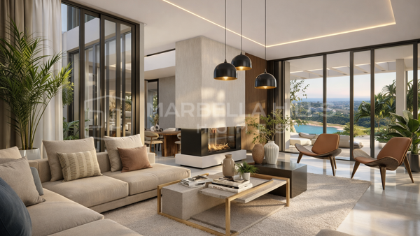 Luxusvilla mit 5 Schlafzimmern in Benahavís zu verkaufen | Neubau in Südlage