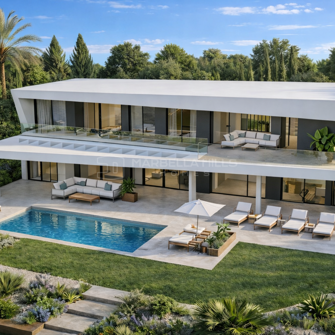 Luxury 5-Bedroom Villa for Sale in Benahavís | South-Facing New Build Costa del Sol