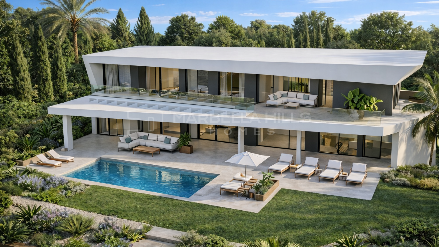 Luxusvilla mit 5 Schlafzimmern in Benahavís zu verkaufen | Neubau in Südlage