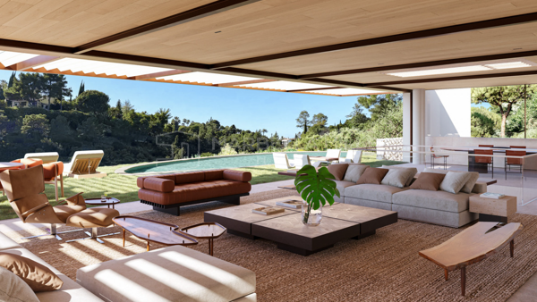 Contemporary Villa for Sale in El Madroñal, Marbella | Sea Views