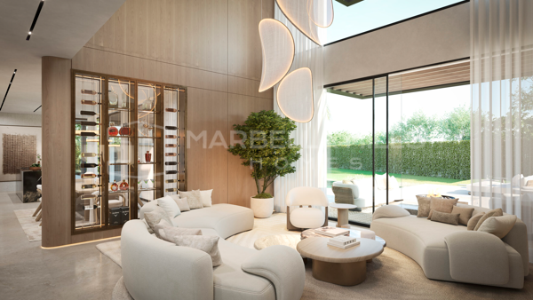 Moderne Neubauvilla zum Verkauf in Cortijo Blanco, Marbella