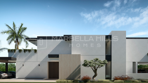 Moderne Neubauvilla zum Verkauf in Cortijo Blanco, Marbella