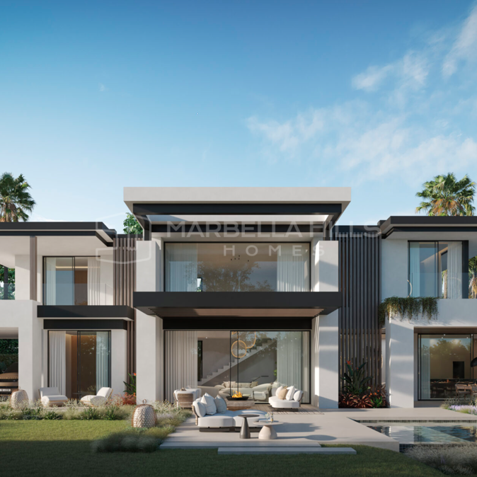 Moderne Neubauvilla zum Verkauf in Cortijo Blanco, Marbella